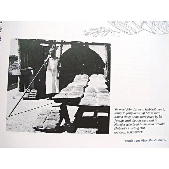 Arizona Highways Heritage Cookbook Louise Dewald Southwest Recipes Vintage 1988 - Picture 9 of 10